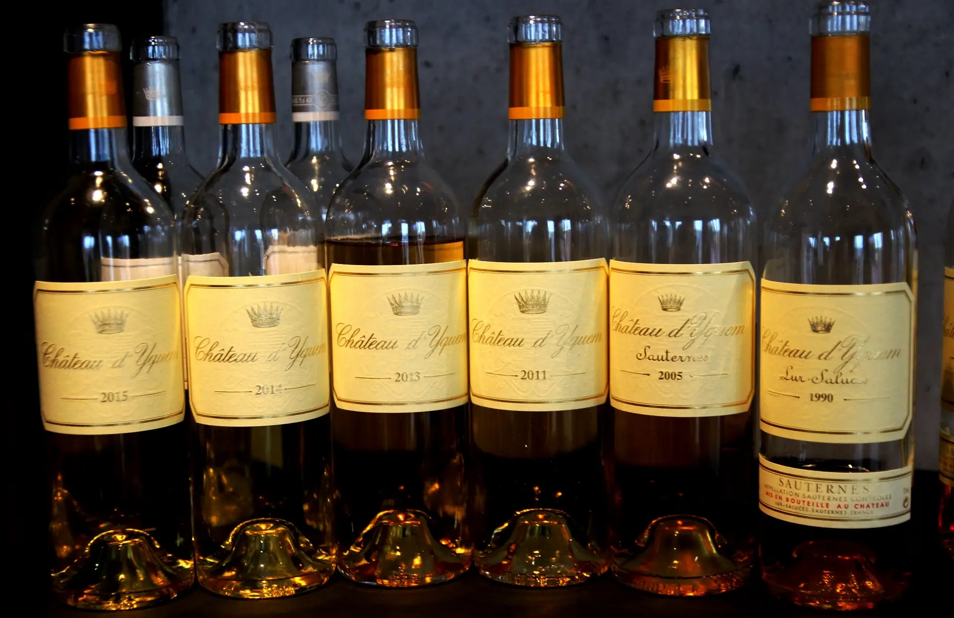 Guldvin – Yquem i seks årgange