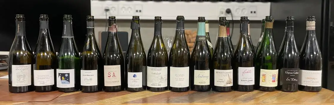 Domænechampagner en masse