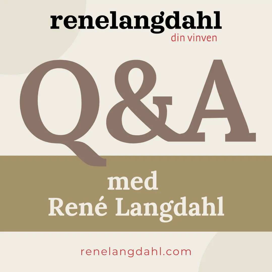 Drikkevindue for vin - Rene Langdahl