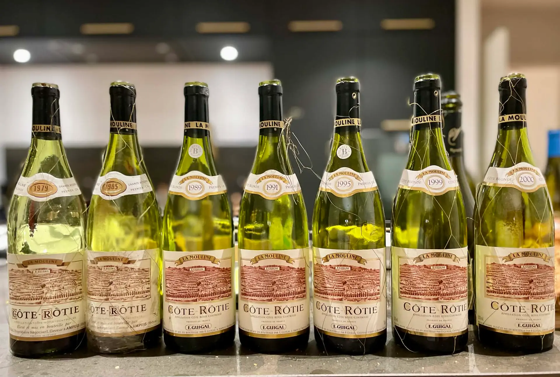 Côte-Rotie La Mouline – en minivertikal