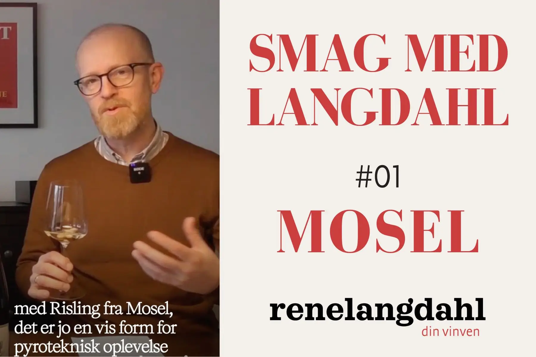 SMAG MED LANGDAHL #1: MOSEL inkl. udvalgte vine