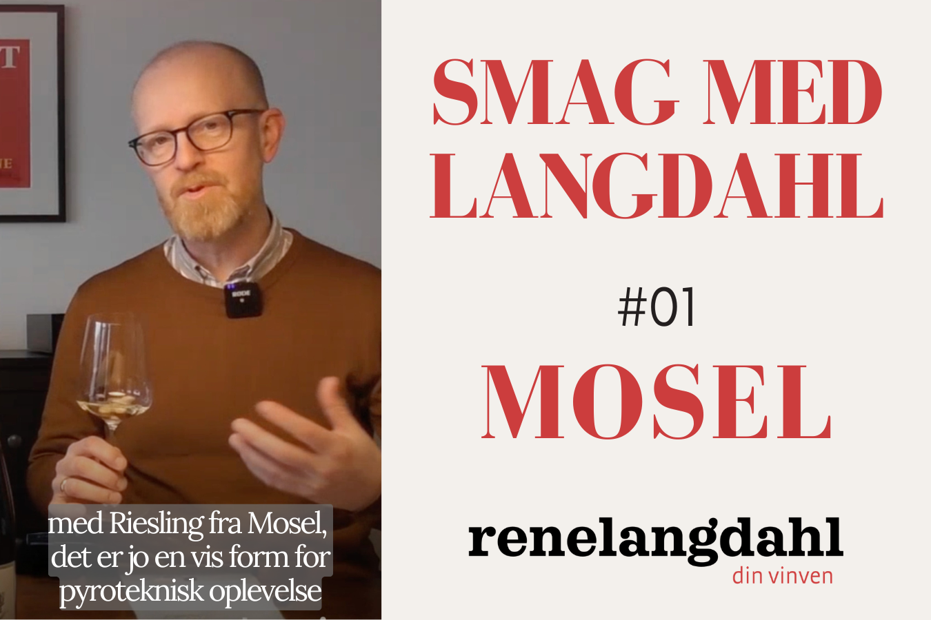SMAG MED LANGDAHL #1: MOSEL inkl. udvalgte vine