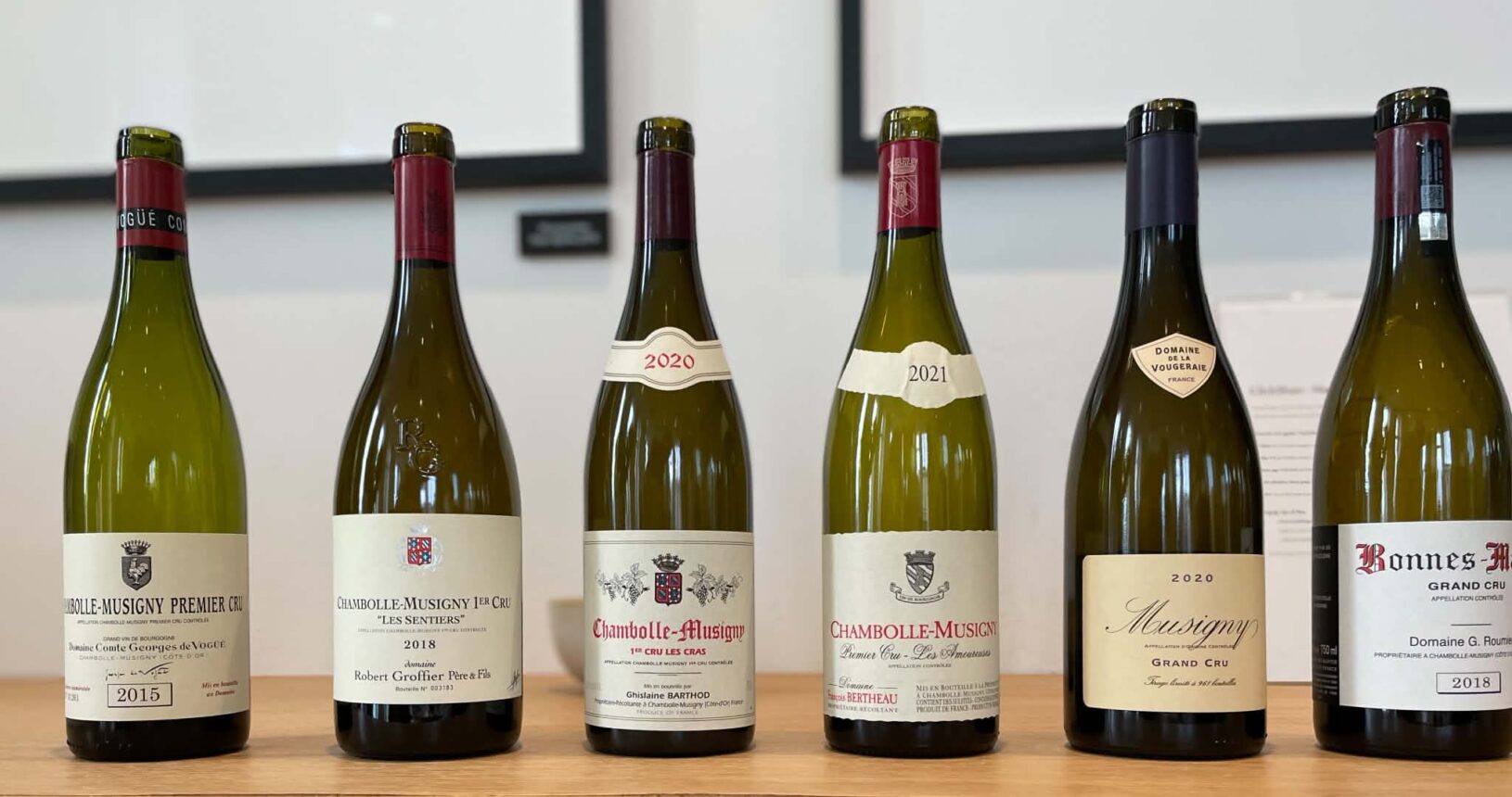 Chambolle-Musigny – et nærstudie med 6 topflasker